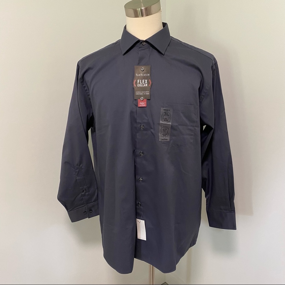 Van Heusen Flex Collar Regular Fit Shirt